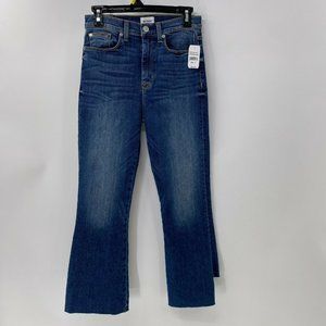 Hudson Holly high rise crop flare jeans sz 27 NWT
